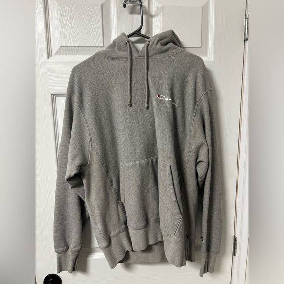 Mens Champions Hoodie - Grey - Picture 1 of 3